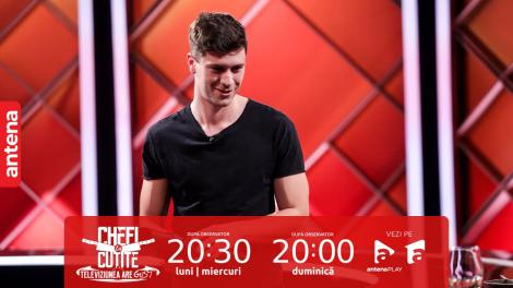 Chefi la cuțite | Sezonul 12, 13 septembrie 2023. Fabian Soare, concurentul căruia Chef Florin Dumitrescu i-a lansat o provocare inedită