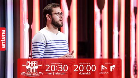 Chefi la cuțite | Sezonul 12, 13 septembrie 2023. Mahieu Eloi, francezul care a crescut pe tractor a venit să-i impresioneze pe jurați cu rețeta sa!