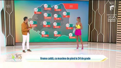Super Neatza, 13 septembrie 2023. Prognoza meteo cu Ramona Olaru: Mai cald decât ar fi normal în această perioadă!