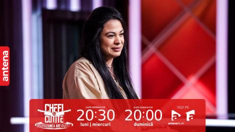 Chefi la cuțite | Sezonul 12, 13 septembrie 2023. Maria Alexandra Tudor a învățat să gătească după ce s-a căsătorit