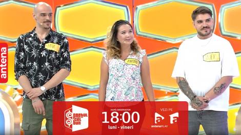 Preţul cel bun sezonul 5, 14 septembrie 2023. Alex a câștigat o vacanță pe coasta Amalfi