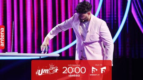 iUmor sezonul 15, 16 septembrie 2023. Dedos Bailarines, moment spectaculos de dans: Trebuie să am grijă cu mâna!