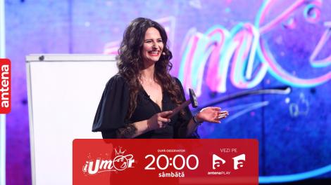 iUmor sezonul 15, 16 septembrie 2023. Jurizare Adela Lupșe