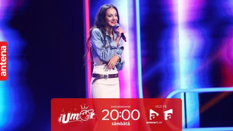 iUmor sezonul 15, 16 septembrie 2023. Andreea Ciocan, moment de stand up comedy: Arăt ca o disperată și mă și comport ca una!