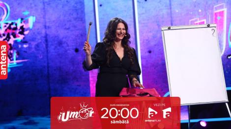 iUmor sezonul 15, 16 septembrie 2023. Adela Lupșe recreează un moment unic de televiziune: Vreau să sune telefonul!