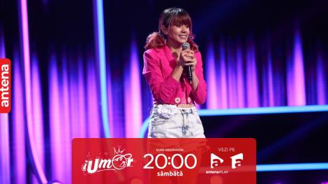 iUmor sezonul 15, 16 septembrie 2023. Adina Velica a stârnit hohote de râs la masa juriului: Sunt sărită de pe fix!