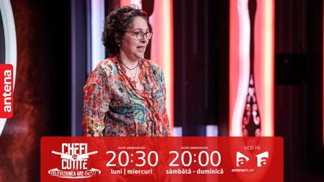 Chefi la cuțite | Sezonul 12, 17 septembrie 2023. Bucătaria este pasiunea ei! Erika Szenes le arată chefilor ce știe să facă