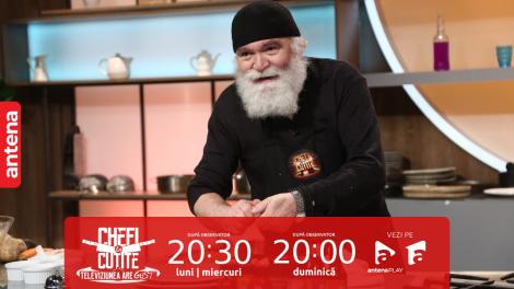 Chefi la cuțite | Sezonul 12, 18 septembrie 2023. Aurel Ciuchilan, concurentul care i-a fascinat pe chefi cu povestea impresionantă de viață