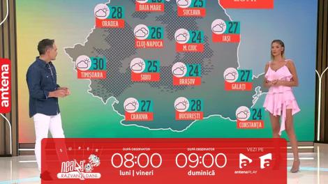 Super Neatza, 18 septembrie 2023. Prognoza meteo cu Ramona Olaru: Vremea se anunță frumoasă în toată țara