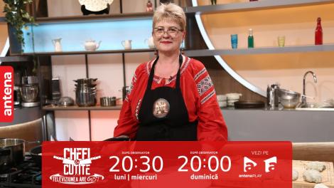 Chefi la cuțite | Sezonul 12, 18 septembrie 2023. Irina Dragomir, dragoste ca-n telenovele: M-am recăsătorit cu iubitul din tinerețe!