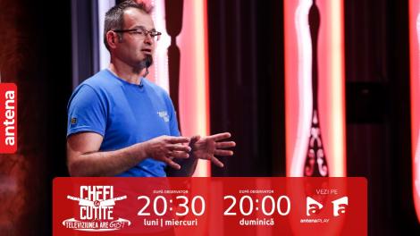 Chefi la cuțite | Sezonul 12, 18 septembrie 2023. Mihai Andrei, un medic veterinar care i-a păcălit pe chefi cu rețeta sa din carne de porumbel