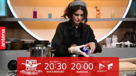 Chefi la cuțite | Sezonul 12, 19 septembrie 2023. Ana Maria Ichim, concurenta pentru care deserturile au fost dintotdeauna un hobby