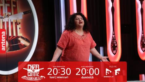 Chefi la cuțite | Sezonul 12, 19 septembrie 2023. Manuela Crișu, o concurentă căreia îi plac provocările!