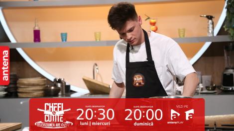 Chefi la cuțite | Sezonul 12, 20 septembrie 2023. Ionuț Moldovan a renunțat la facultatea de Drept pentru meseria de bucătar