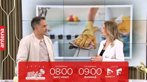 Super Neatza, 20 septembrie 2023. Cum realizăm curățenia de toamnă cu produse eco-friendly