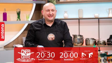 Chefi la cuțite | Sezonul 12, 20 septembrie 2023. Valentin Gabriel Manu, dezvăluirile incredibile din viața sa: Am stat 3 luni în pușcărie, nu îmi mai trebuie!