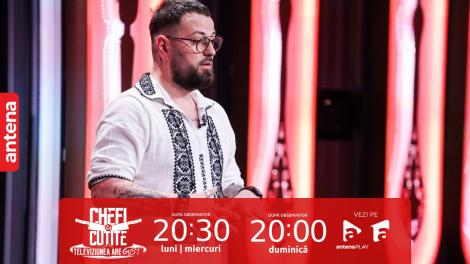 Chefi la cuțite | Sezonul 12, 20 septembrie 2023. Mario Păunică le-a pregătit chefilor o ciorbă de fasole cu afumătură. Care a fost verdictul