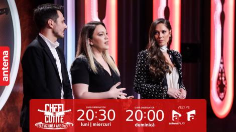 Chefi la cuțite | Sezonul 12, 20 septembrie 2023. Raluca Dragomir, soția fostului Cuțit de aur al lui Florin Dumitrescu, l-a scos din sărite pe chef