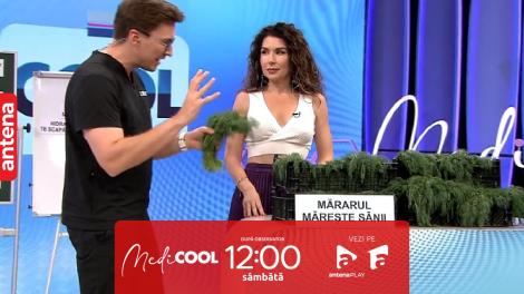 Medicool sezonul 5, 23 septembrie 2023. Mărarul mărește sânii. Un mit adevărat sau fals?