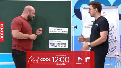 Medicool sezonul 5, 23 septembrie 2023. De ce nu este bine să stoarcem coșurile