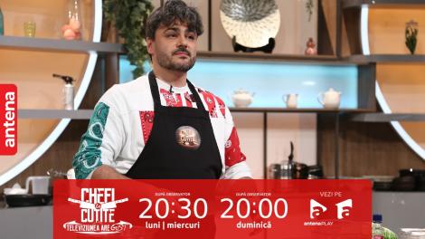 Chefi la cuțite | Sezonul 12, 24 septembrie 2023. Adrian Dan și Ralucai Musei și-au încercat norocul în bucătărie! Cine a primit cele trei cuțite