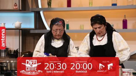 Chefi la cuțite | Sezonul 12, 24 septembrie 2023. Veneția sau Venețía de Jos? Doamnele Aurelia și Mariana duc tradițiile românești dincolo de granițele tării