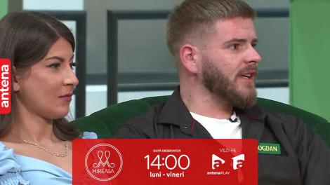Mireasa sezonul 8, 26 septembrie 2023. Andreea și Bogdan vor să afle cum vor reacționa la nervi!