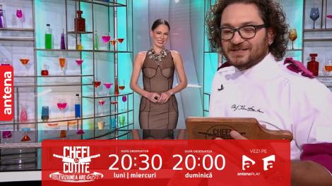 Chefi la cuțite | Sezonul 12, 26 septembrie 2023. Chef Florin Dumitrescu îi reduce la tăcere cu prima amuletă pe rivalii săi!