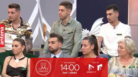 Mireasa sezonul 8, 27 septembrie 2023. Concurenții și mamele, teorii despre cuplurile din casă