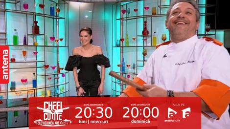 Chefi la cuțite | Sezonul 12, 27 septembrie 2023. Două echipe au gătit cu o singură mână, după ce chef Sorin Bontea a pus în joc o nouă amueltă