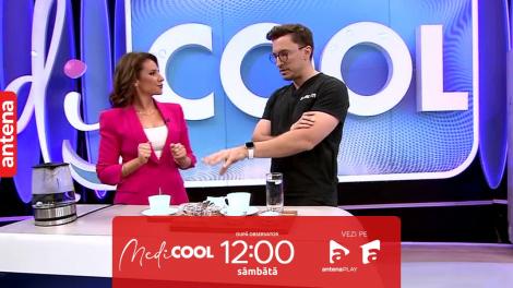 Medicool sezonul 6, 30 septembrie 2023. Cum te ajută cafeaua și ceaiul să slăbești