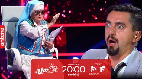 iUmor sezonul 15, 30 septembrie 2023. Măicuța Cosmică l-a scos din minți pe Natanticu: Traduc mesaje transmise de arhangheli!