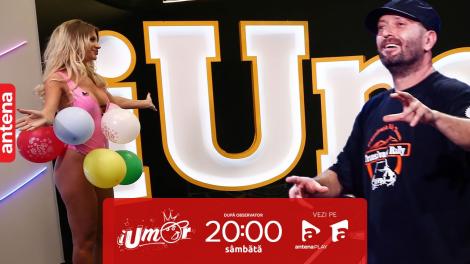 iUmor sezonul 15, 30 septembrie 2023. Ispita Livia Marinescu, joker în cel mai nou sezon. Bordea a spart baloane de pe trupul ei