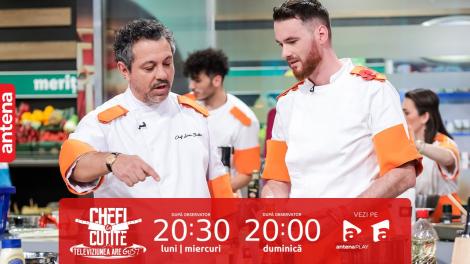 Chefi la cuțite | Sezonul 12, 1 octombrie 2023. Scărlătescu nu și-a mai putut stăpâni reacțiile. Cine a cerut intervenția medicilor