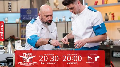 Chefi la cuțite | Sezonul 12, 1 octombrie 2023. Acuzații grave. Unul dintre chefi a aruncat o tavă pe jos!