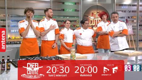 Chefi la cuțite | Sezonul 12, 2 octombrie 2023. Banda a adus un verdict uluitor. Ce echipă a câștigat battle-ul patru