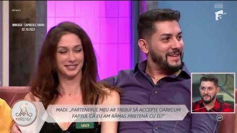 Mireasa sezonul 8, 3 octombrie 2023. Sergiu, deranjat că Madi a rămas prietenă cu fostul iubit