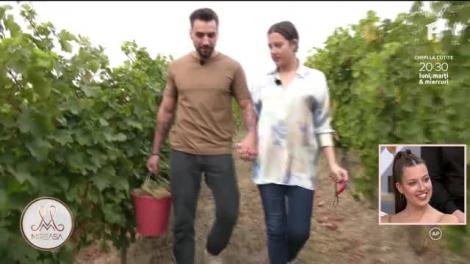 Mireasa sezonul 8, 3 octombrie 2023. Ana și Daniel, întâlnire într-un cadru tomnatic, la cules de vie