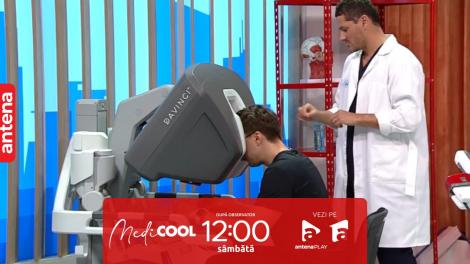 Medicool sezonul 5, 7 octombrie 2023. Totul despre chirurgia robotică