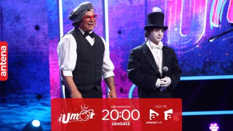 iUmor sezonul 15, 7 octombrie 2023. Johnny și Bolo - jurizare