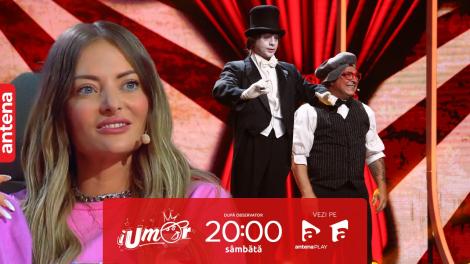 iUmor sezonul 15, 7 octombrie 2023. Johnny și Bolo au reușit un moment senzațional: „Merită un premiu pentru această măiestrie!”