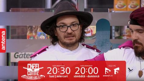 Chefi la cuțite | Sezonul 12, 9 octombrie 2023. Florin Dumitrescu, criză de nervi la proba de gătit! Ce s-a întâmplat în echipa lui