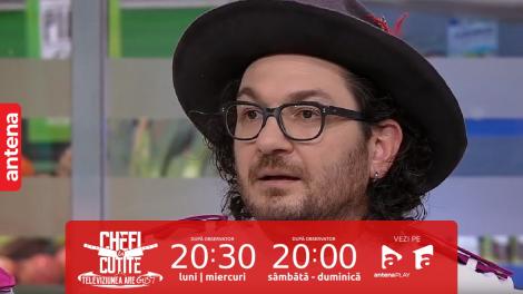 Chefi la cuțite | Sezonul 12, 9 octombrie 2023. O nouă provocare pentru concurenți și chefi! Florin Dumitrescu s-a ascuns când a auzit ce trebuie să facă