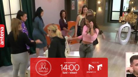 Mireasa sezonul 8, 10 octombrie 2023. Provocarea Scaunele muzicale. Cine a câștigat