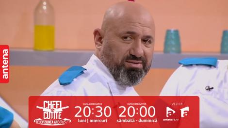 Chefi la cuțite | Sezonul 12, 10 octombrie 2023. Dezlănțuire totală în platou! Ce trebuie să gătească concurenții