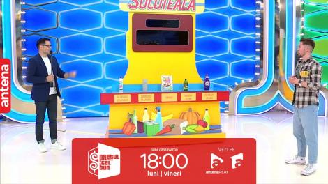 Preţul cel bun sezonul 5, 10 octombrie 2023. Iulian a câștigat o mașină de spălat vase și o combină frigorifică