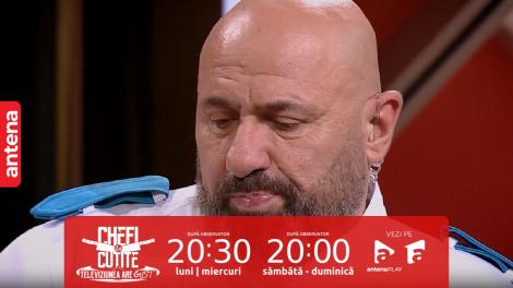 Chefi la cuțite | Sezonul 12, 10 octombrie 2023. Conflict la jurizare! Ce și-au spus chef Bontea și chef Scărlătescu