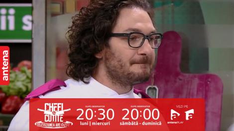 Chefi la cuțite | Sezonul 12, 10 octombrie 2023. Joc psihologic din partea lui Florin Dumitrescu: Mă ambiționează ce face el!