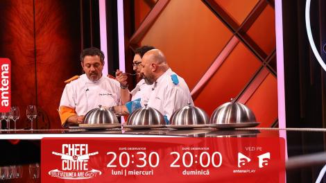 Chefi la cuțite | Sezonul 12, 11 octombrie 2023. Degustarea preparatelor realizate de echipele aflate la duel: Nu era comestibil!