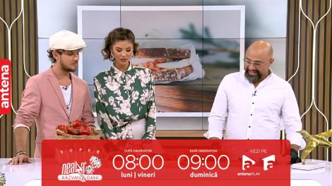 Super Neatza, 11 octombrie 2023. Delicii de toamnă cu ardei copți și carne fragedă